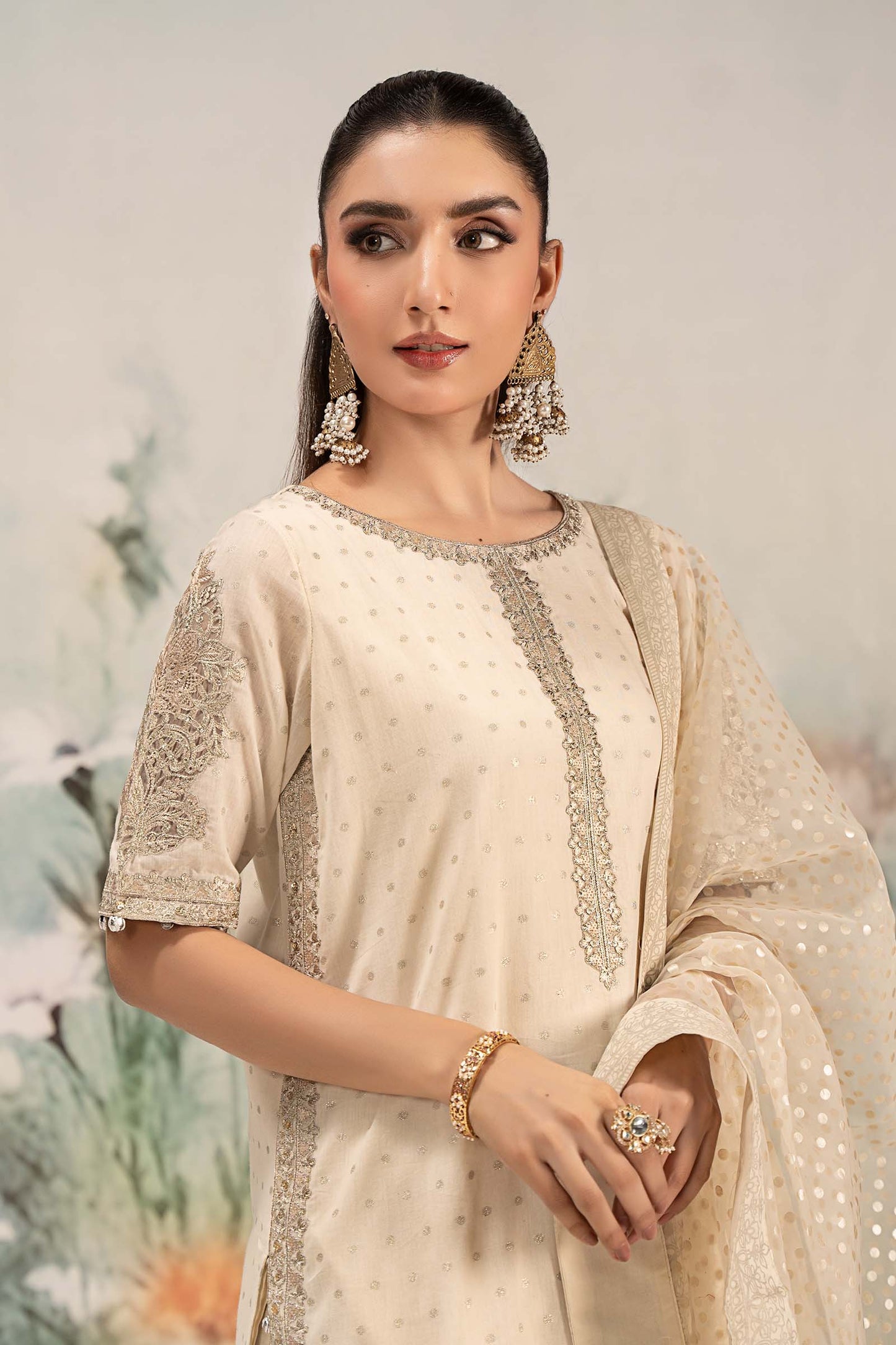 Maira B | Ready to Wear | DW-EF25-98 by Maria Faisal - Registered Vendor of : Maria B - type : Wedding Dress - 100% original wedding dresses