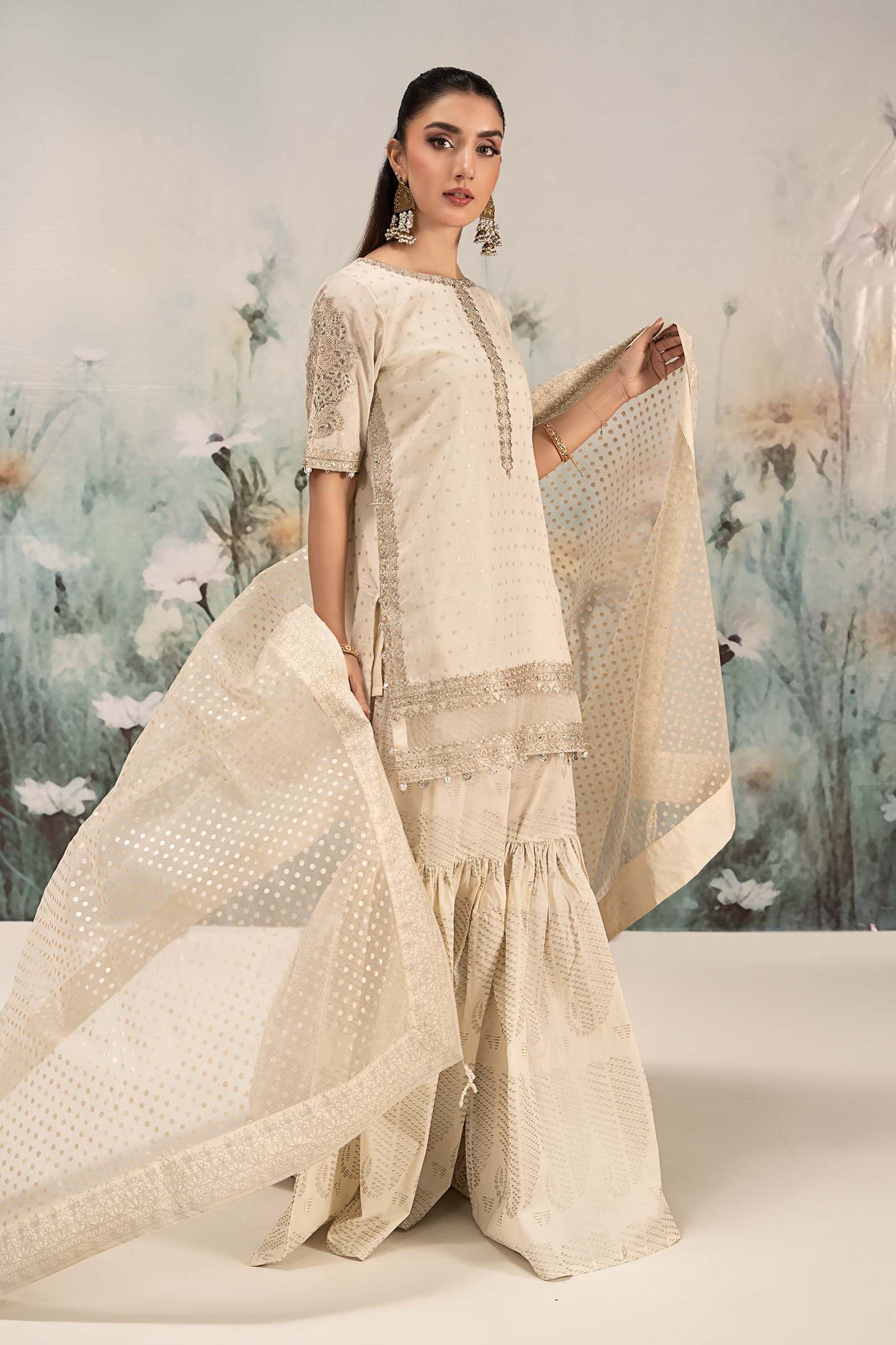 Maira B | Ready to Wear | DW-EF25-98 by Maria Faisal - Registered Vendor of : Maria B - type : Wedding Dress - 100% original wedding dresses