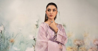 Maira B | Ready to Wear | DW-EF25-99 Lilac by Maria Faisal - Registered Vendor of : Maria B - type : Wedding Dress - 100% original wedding dresses