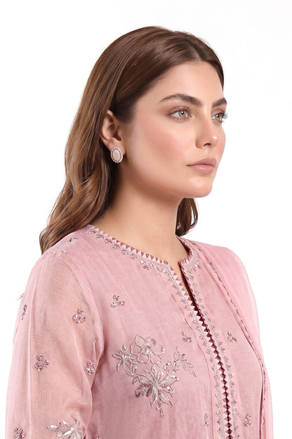 Maria B | Luxury Pret Pre Fall | DW-EF26-101-Pink - Luxury Dress - available at Maria Faisal in UK and USA.