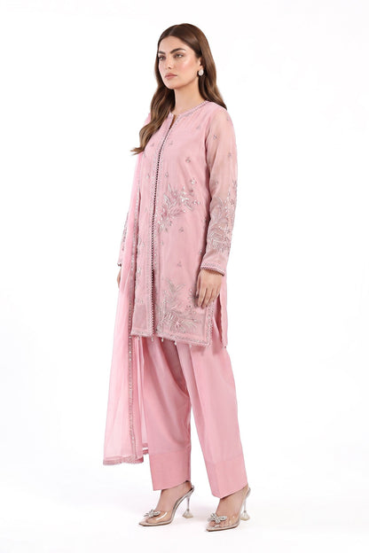 Maria B | Luxury Pret Pre Fall | DW-EF26-101-Pink - Luxury Dress - available at Maria Faisal in UK and USA.