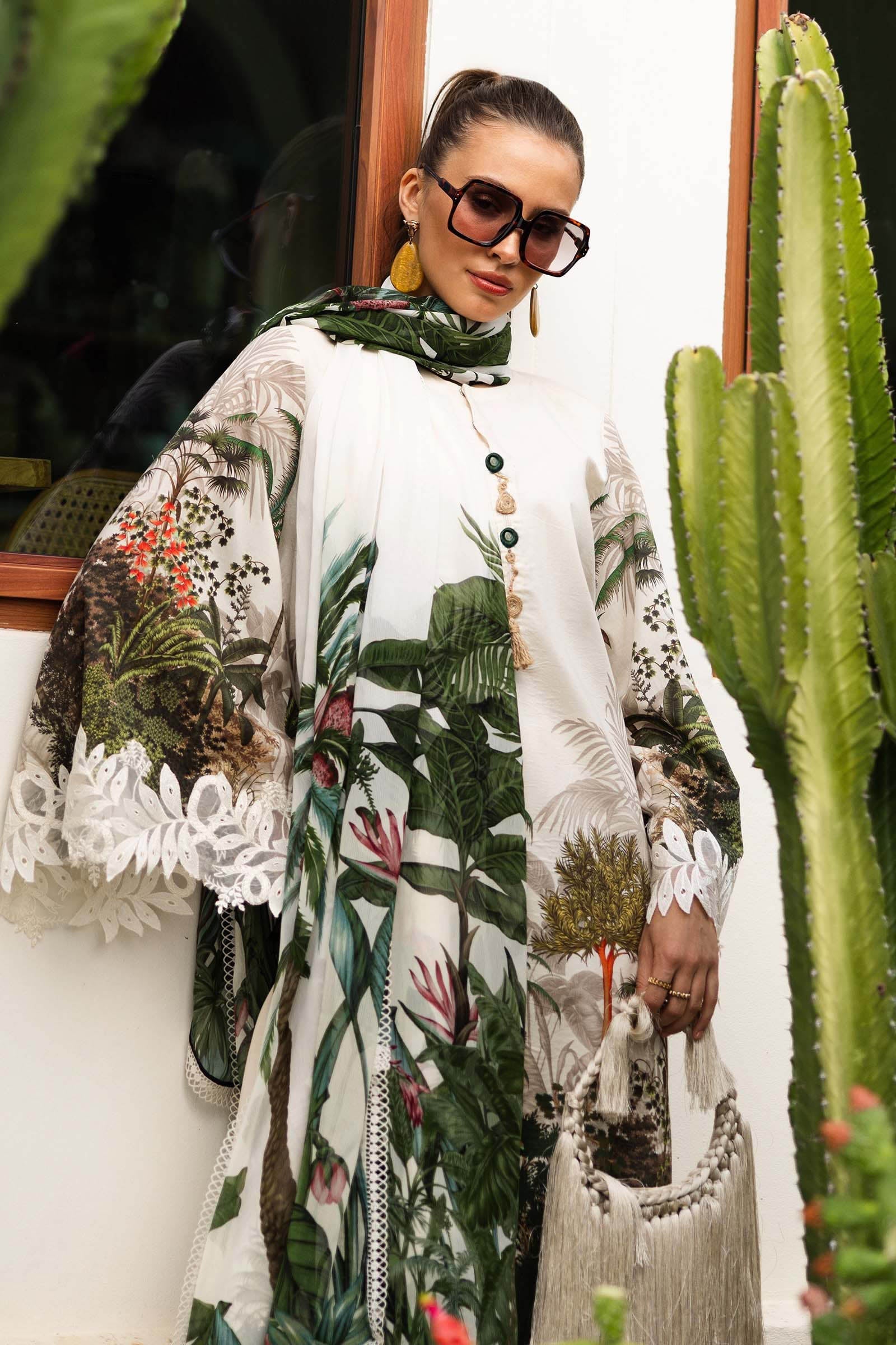 Maria B | Eid Collection Pret | DW-EF26-126 - Dress - available at Maria Faisal in UK and USA.