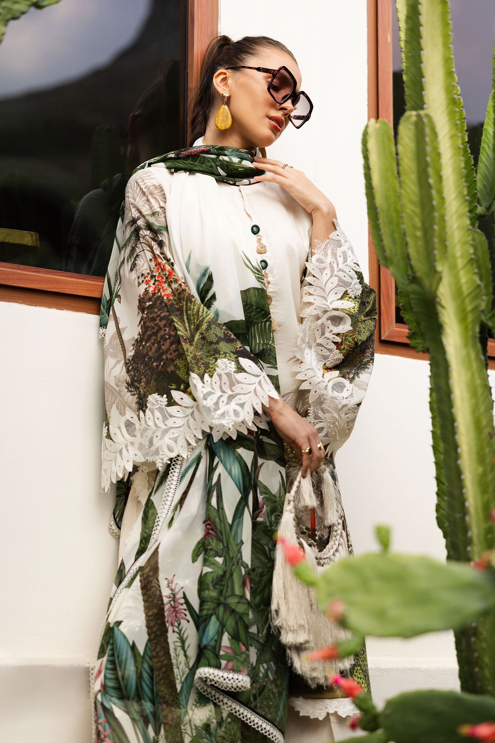 Maria B | Eid Collection Pret | DW-EF26-126 - Dress - available at Maria Faisal in UK and USA.