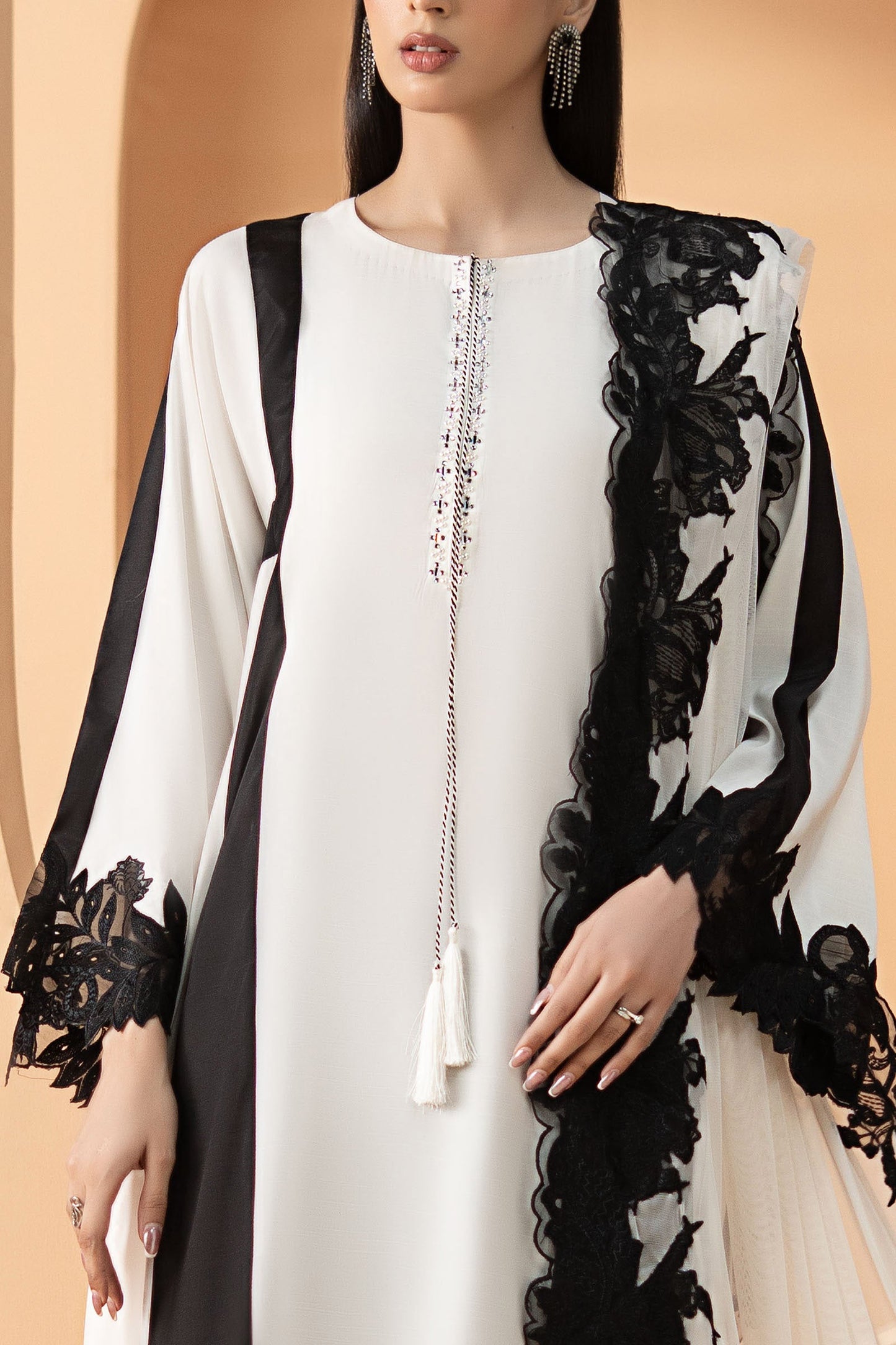 Maria B | Eid Collection Pret | DW-EF26-130 - Dress - available at Maria Faisal in UK and USA.