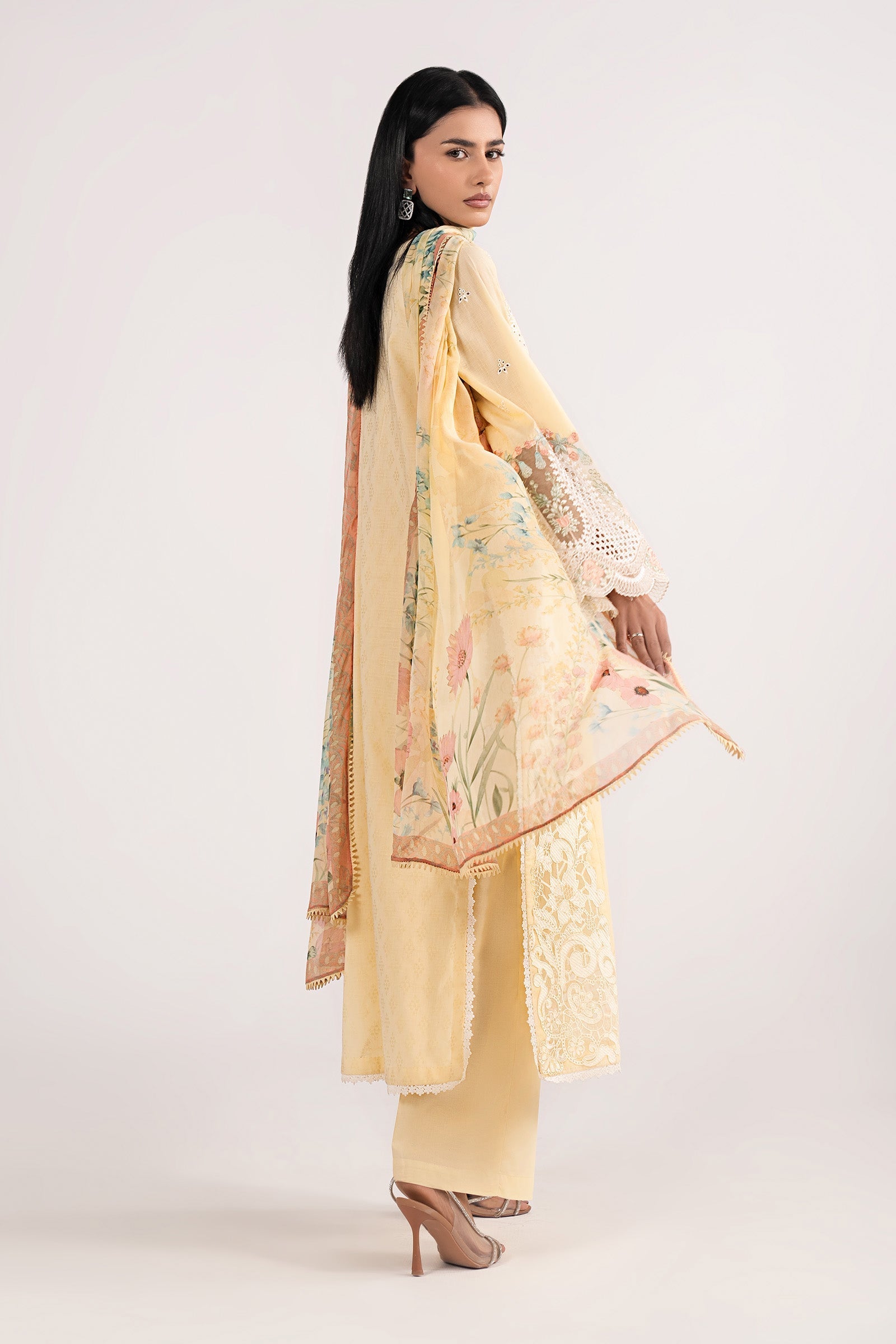 Maria B | Eid Collection Pret | DW-EF26-137 - Dress - available at Maria Faisal in UK and USA.