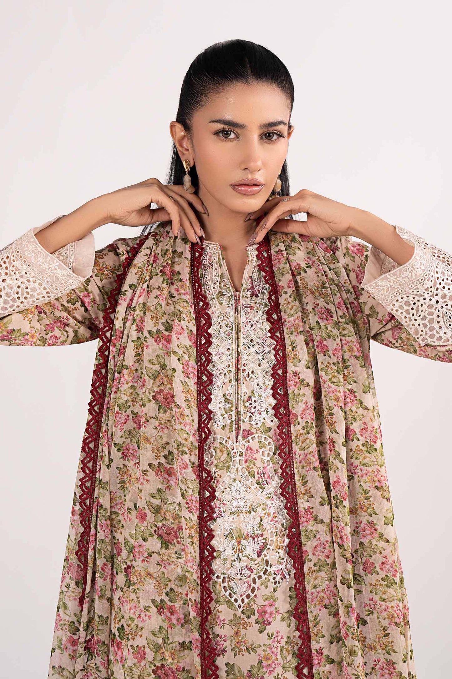 Maria B | Eid Collection Pret | DW-EF26-140 - Dress - available at Maria Faisal in UK and USA.