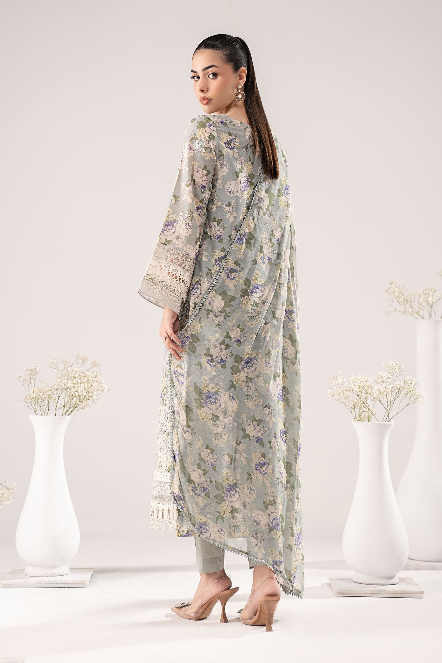 Maria B | Eid Collection Pret | DW-EF26-15 - Dress - available at Maria Faisal in UK and USA.