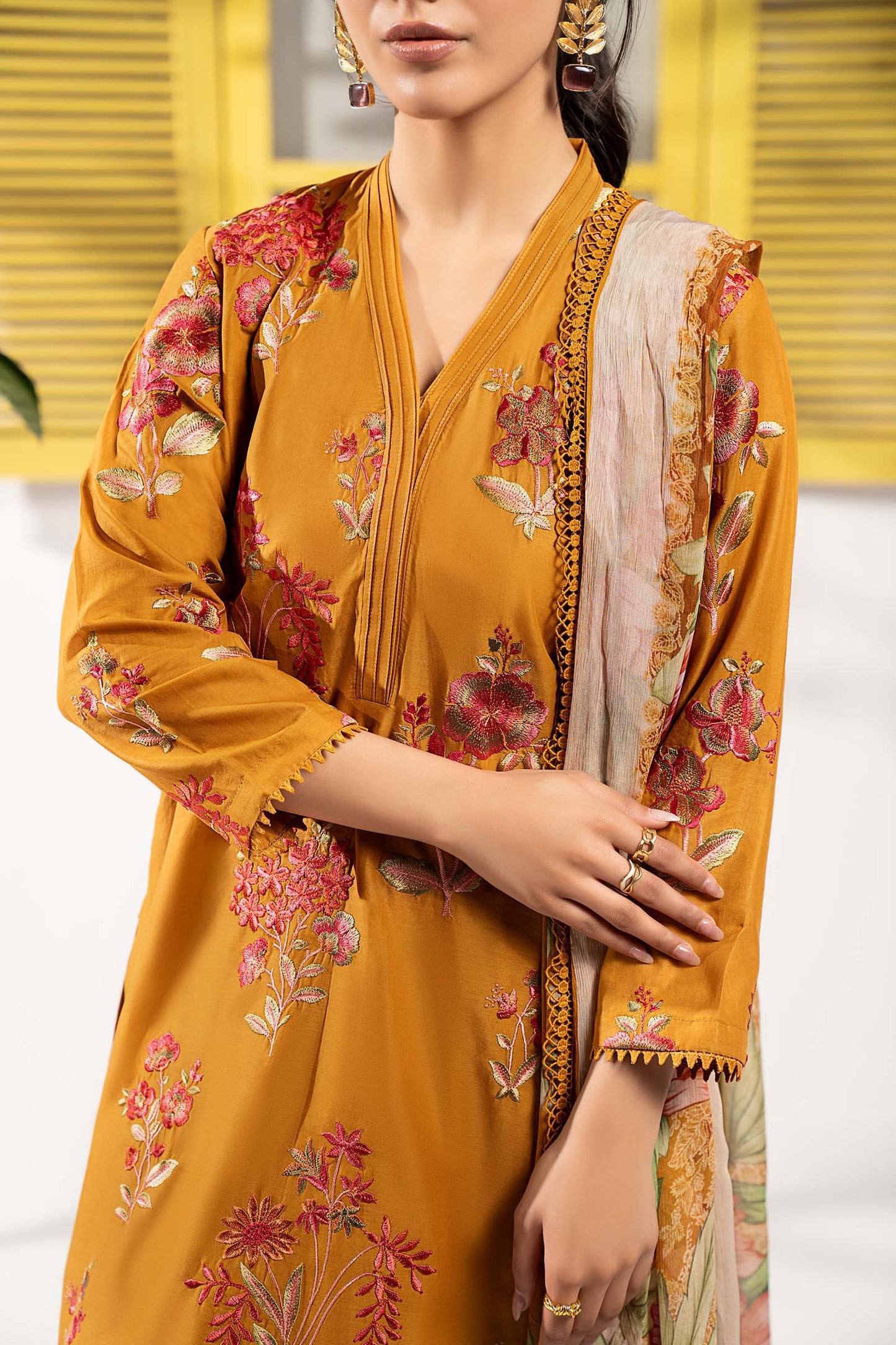 Maria B | Eid Festive Pret | DW-EF26-199 - Luxury Dress - available at Maria Faisal in UK and USA.