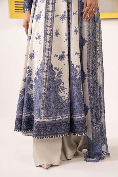 Maria B | Eid Collection 2026 | Dw-Ef26-206 Beige - Luxury Dress - available at Maria Faisal in UK and USA.