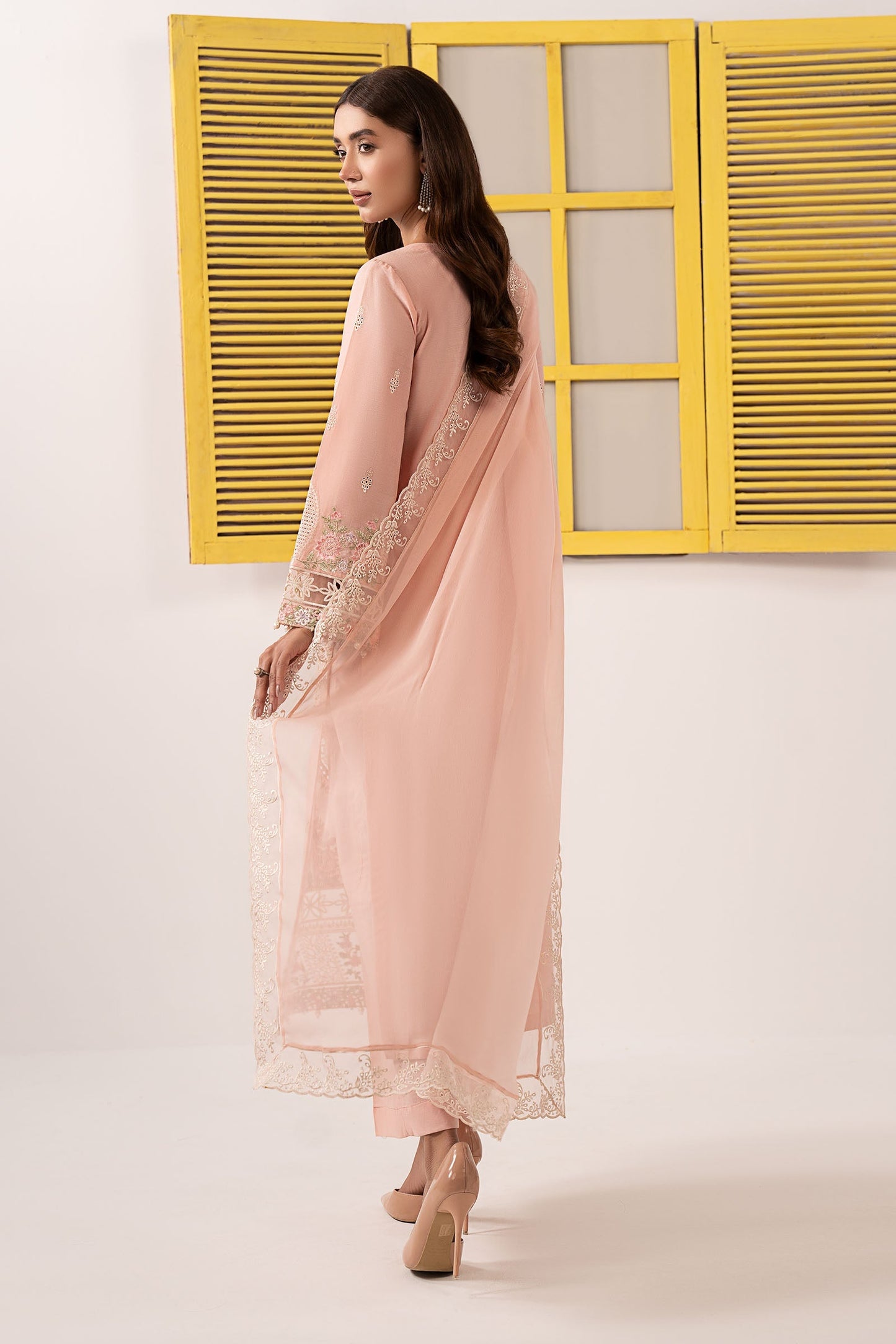 Maria B | Eid Collection Pret | DW-EF26-27 - Dress - available at Maria Faisal in UK and USA.