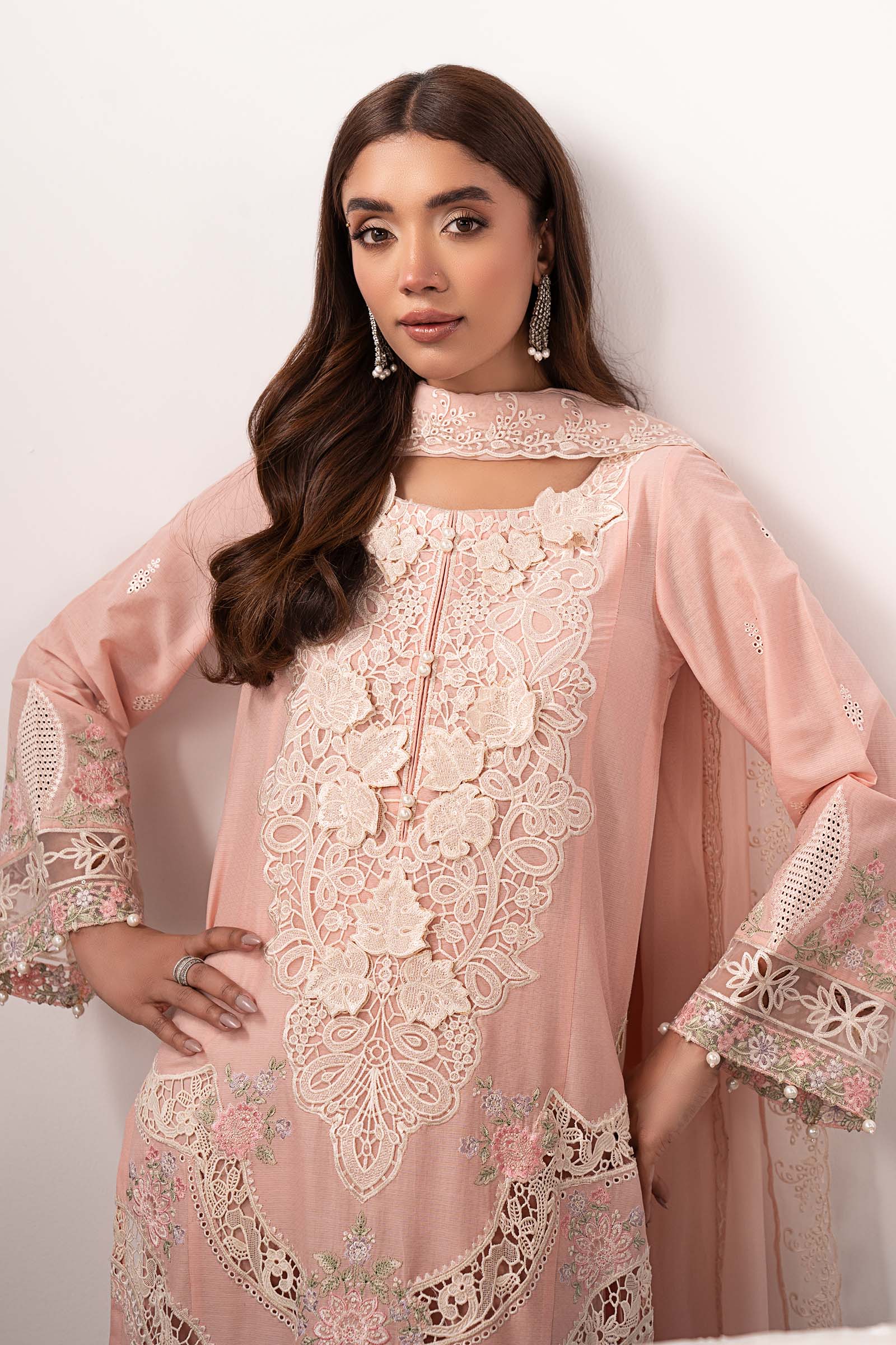 Maria B | Eid Collection Pret | DW-EF26-27 - Dress - available at Maria Faisal in UK and USA.