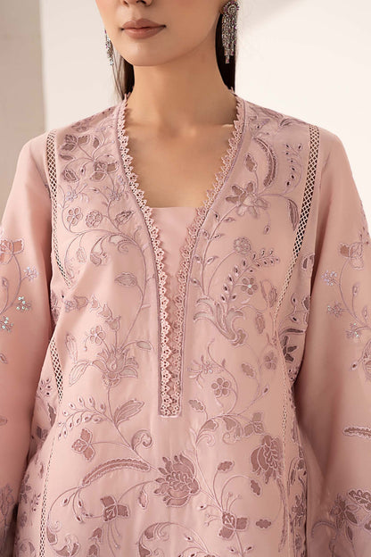 Maria B | Luxury Pret Pre Fall | DW-EF26-30-Lilac - Luxury Dress - available at Maria Faisal in UK and USA.