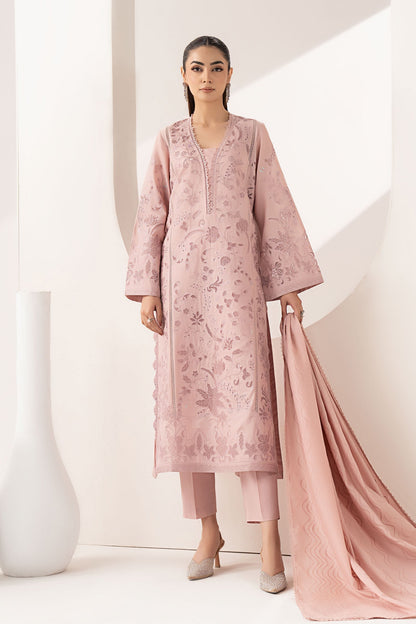 Maria B | Luxury Pret Pre Fall | DW-EF26-30-Lilac - Luxury Dress - available at Maria Faisal in UK and USA.