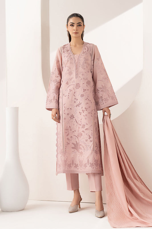 Maria B | Luxury Pret Pre Fall | DW-EF26-30-Lilac - Luxury Dress - available at Maria Faisal in UK and USA.