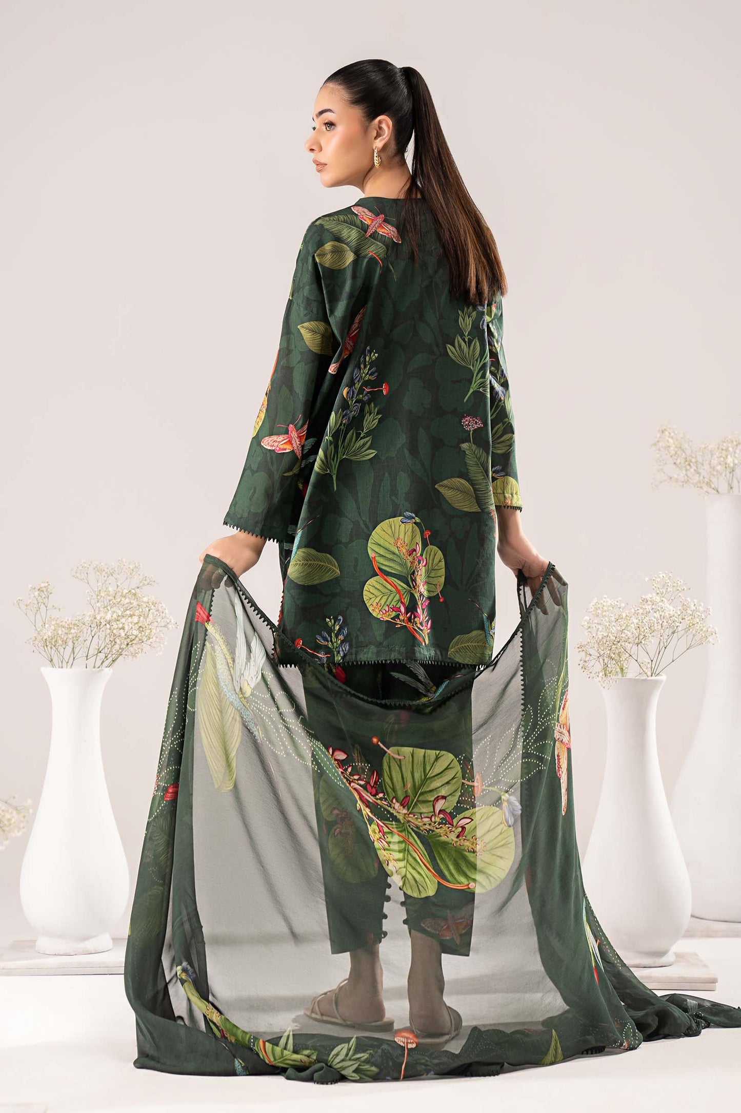 Maria B | Eid Collection Pret | DW-EF26-44 - Dress - available at Maria Faisal in UK and USA.