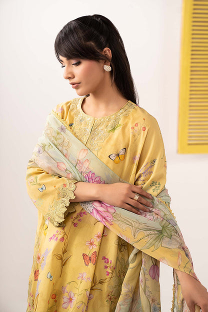 Maria B | Eid Festive Pret | DW-EF26-49 - Luxury Dress - available at Maria Faisal in UK and USA.