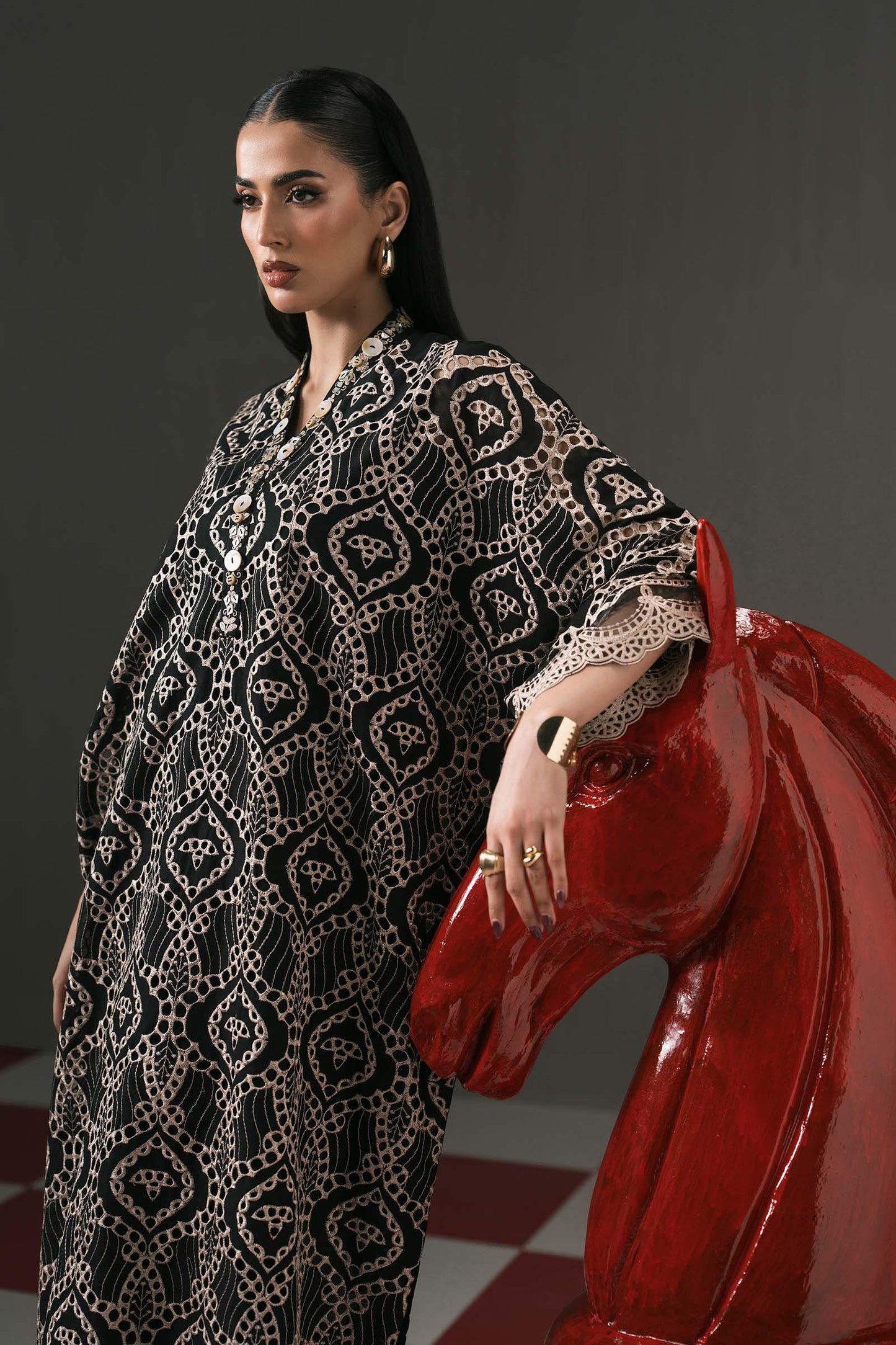 Maria B | Eid Festive Pret | DW-EF26-63 - Luxury Dress - available at Maria Faisal in UK and USA.