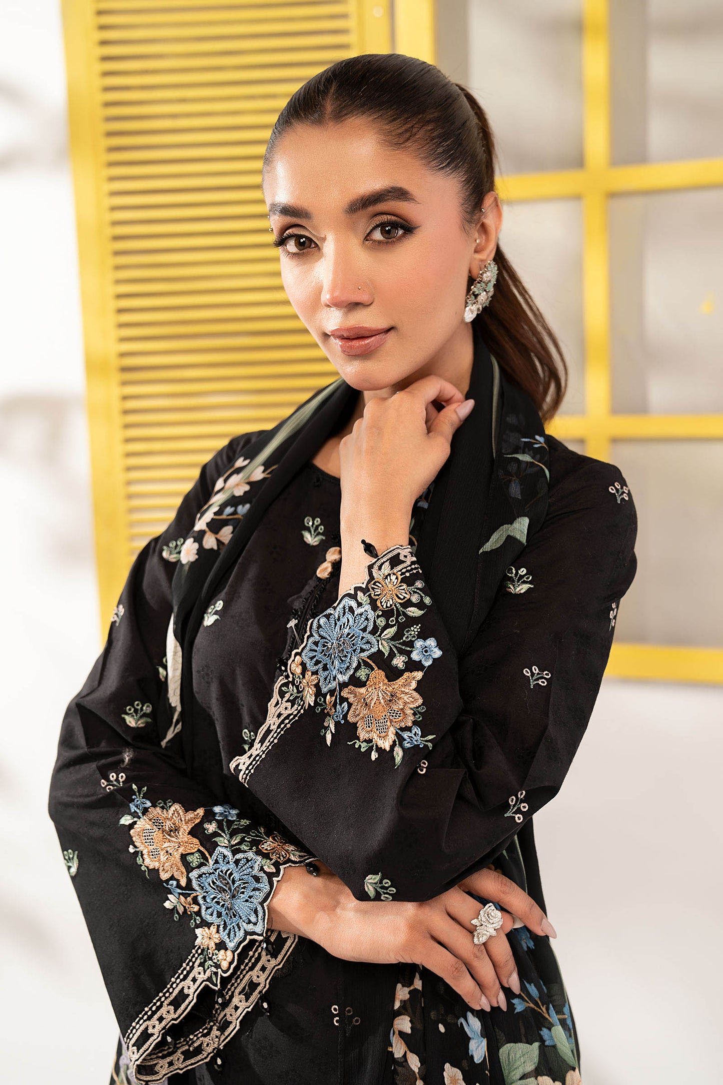 Maria B | Eid Festive Pret | DW-EF26-52 - Luxury Dress - available at Maria Faisal in UK and USA.