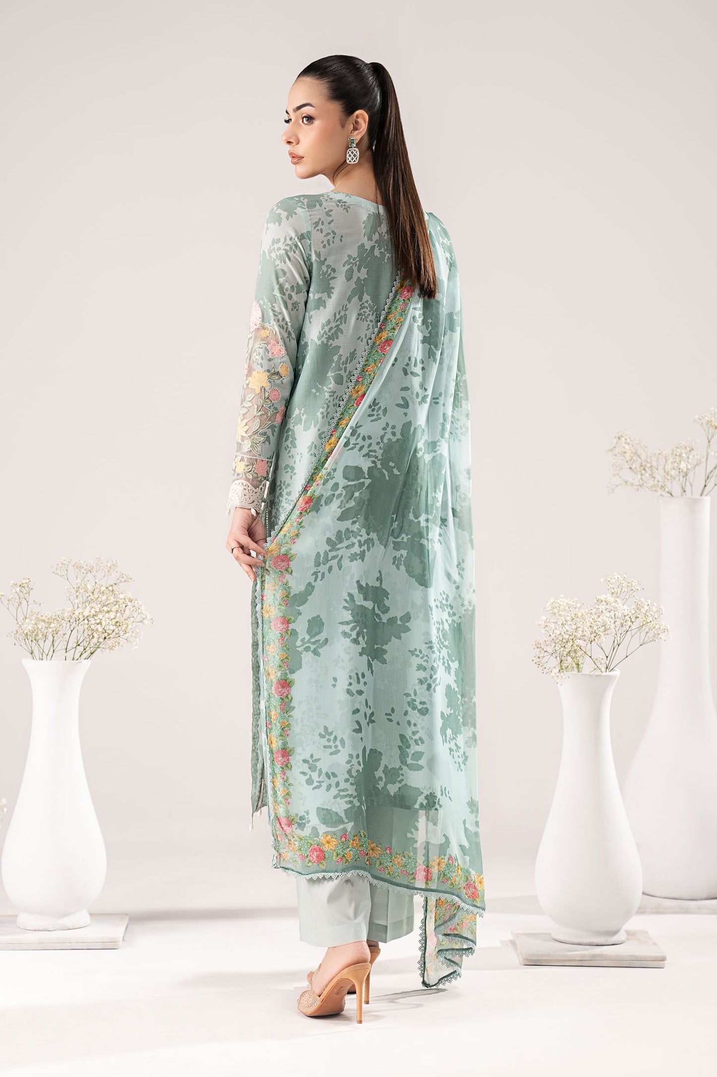 Maria B | Eid Collection Pret | DW-EF26-59 - Dress - available at Maria Faisal in UK and USA.
