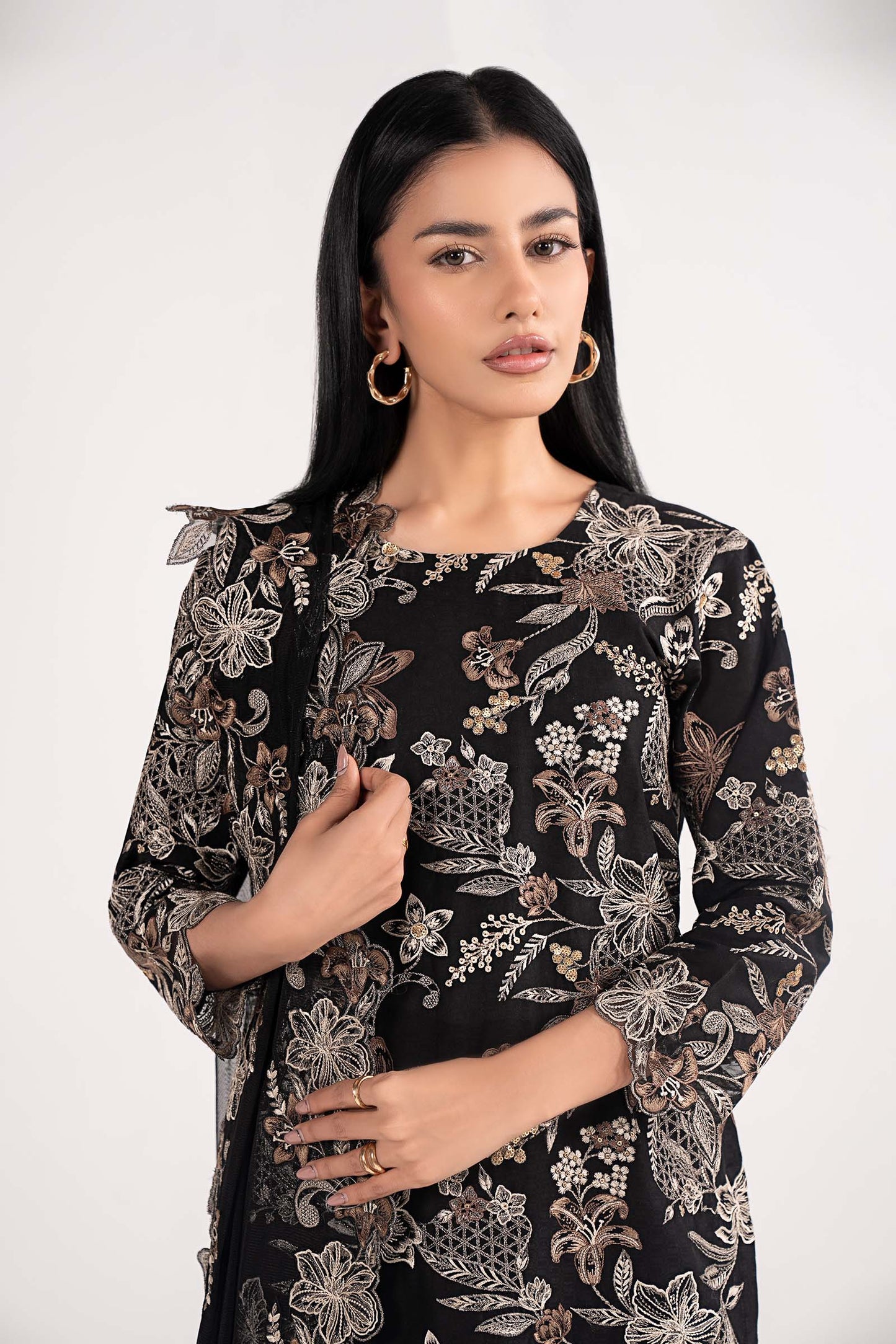 Maria B | Eid Collection Pret | DW-EF26-61 - Dress - available at Maria Faisal in UK and USA.