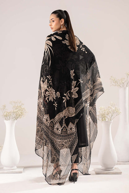 Maria B | Eid Collection 2026 | Dw-Ef26-62 Black - Luxury Dress - available at Maria Faisal in UK and USA.