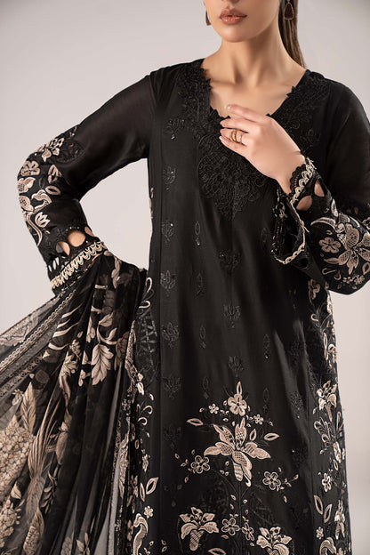 Maria B | Eid Collection 2026 | Dw-Ef26-62 Black - Luxury Dress - available at Maria Faisal in UK and USA.