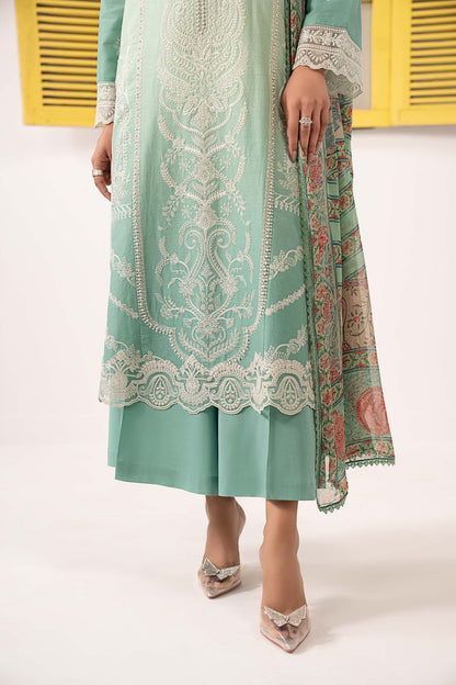 Maria B | Eid Collection 2026 | Dw-Ef26-63 Green - Luxury Dress - available at Maria Faisal in UK and USA.