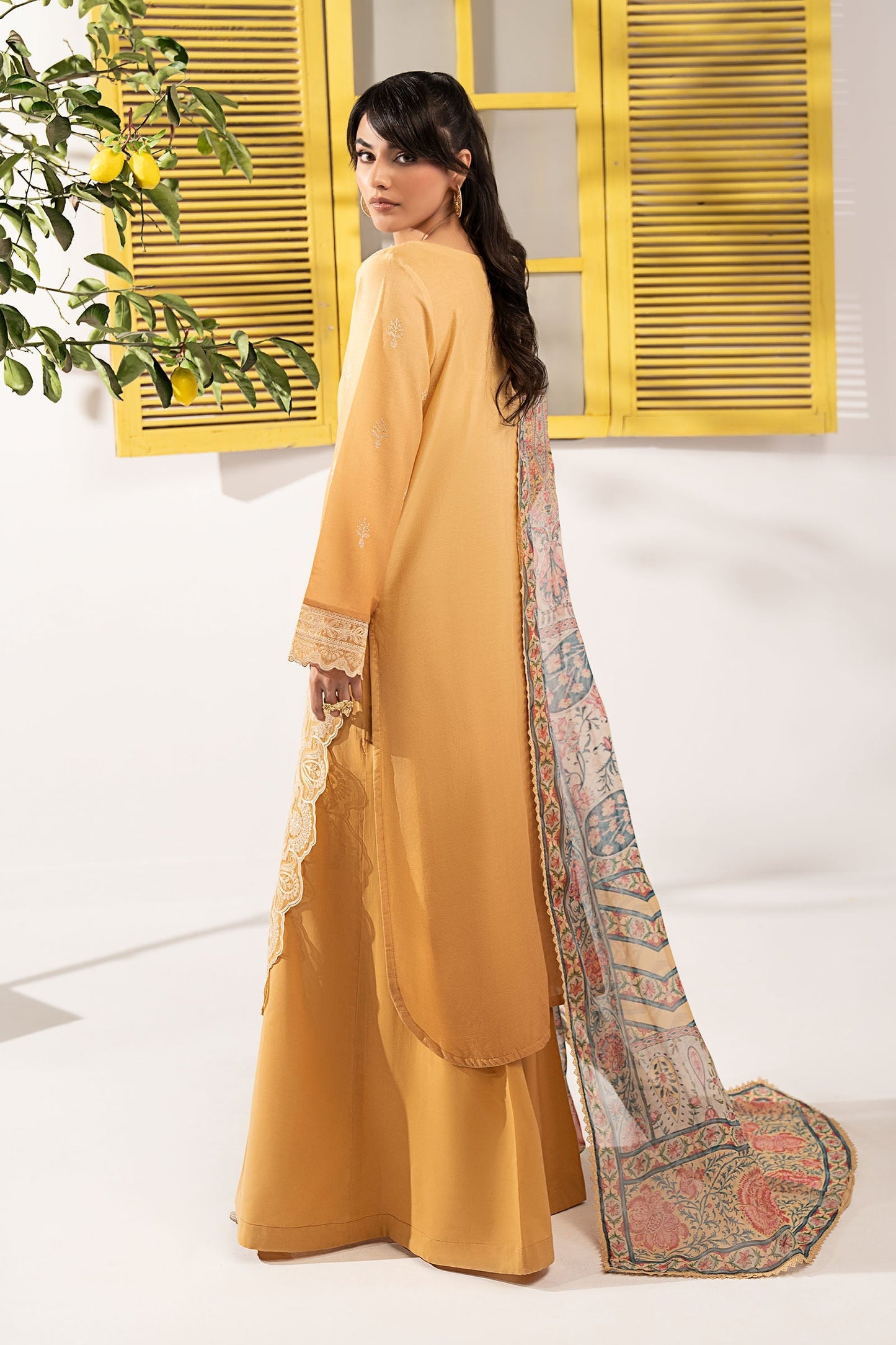 Maria B | Eid Festive Pret | DW-EF26-63 - Luxury Dress - available at Maria Faisal in UK and USA.