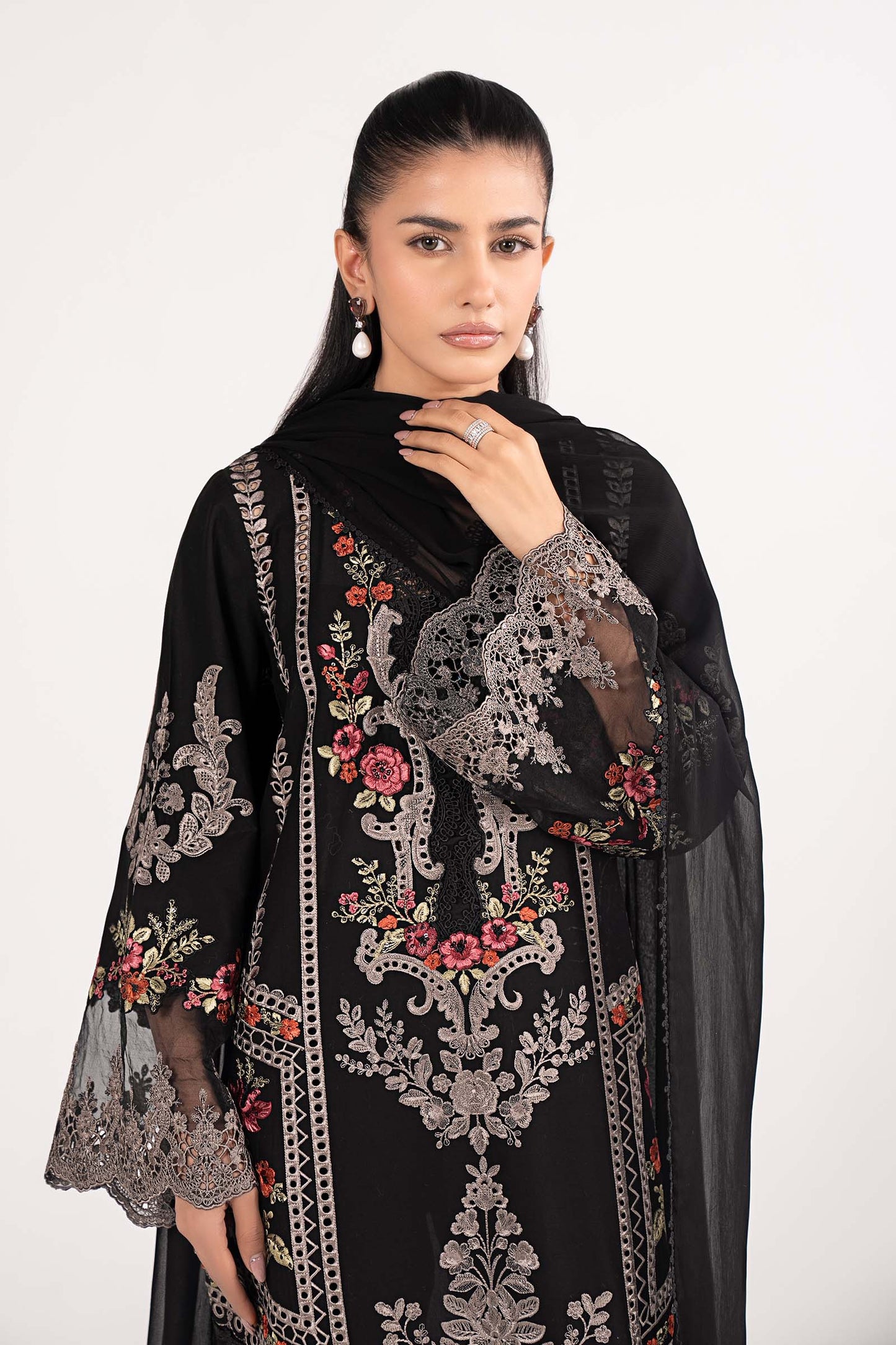 Maria B | Eid Collection Pret | DW-EF26-91 - Dress - available at Maria Faisal in UK and USA.