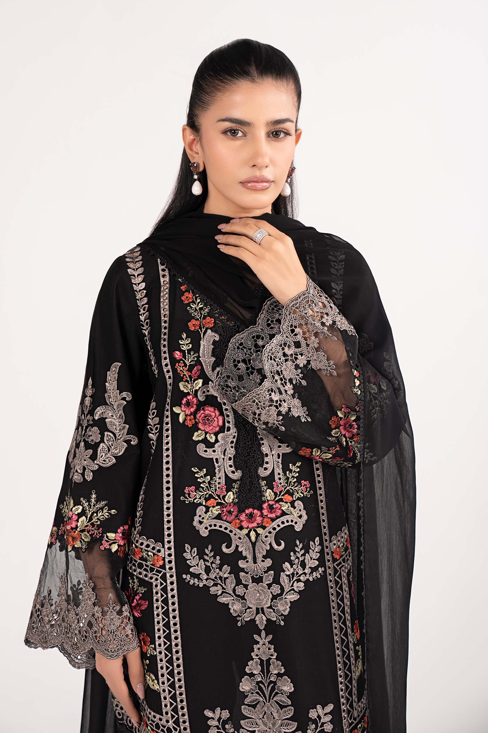 Maria B | Eid Collection Pret | DW-EF26-91 - Dress - available at Maria Faisal in UK and USA.