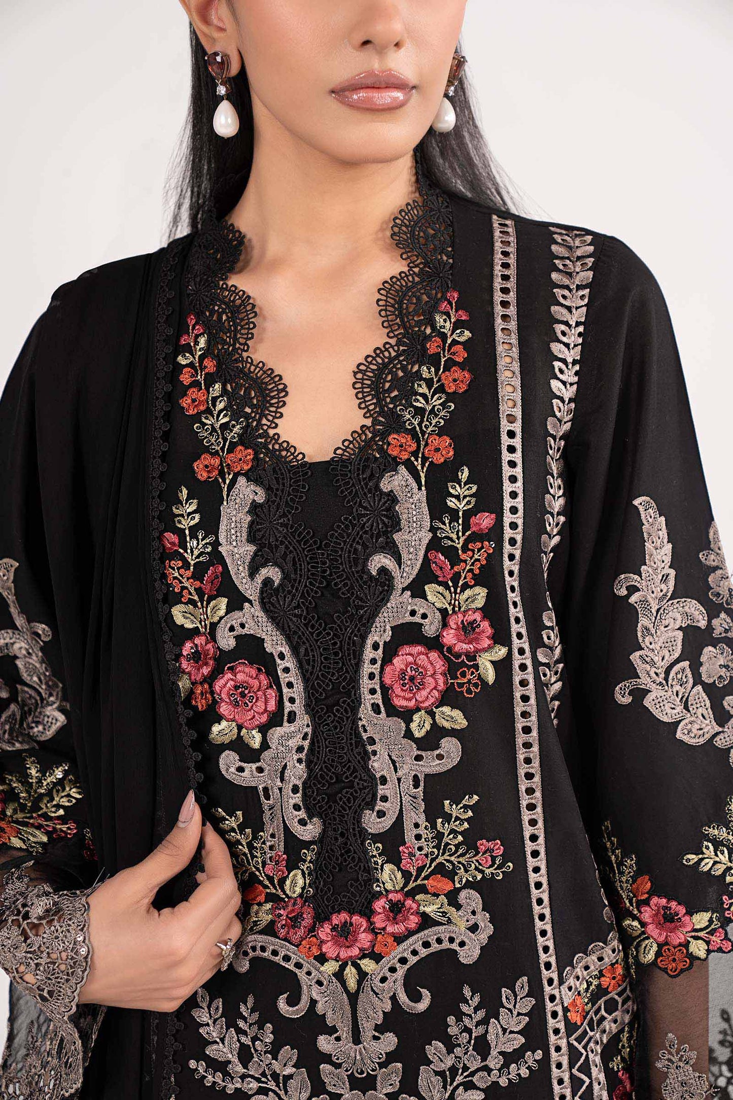 Maria B | Eid Collection Pret | DW-EF26-91 - Dress - available at Maria Faisal in UK and USA.