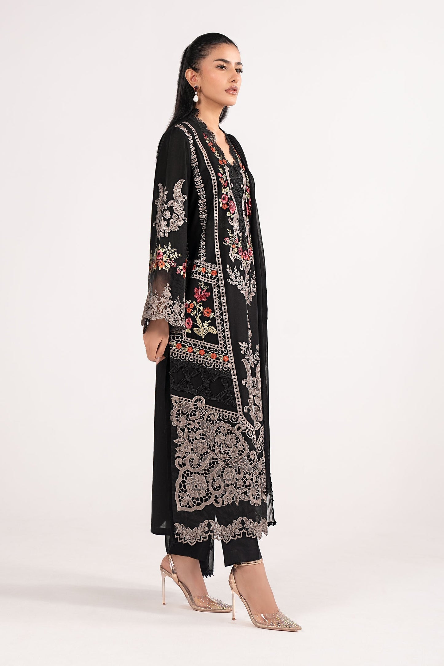 Maria B | Eid Collection Pret | DW-EF26-91 - Dress - available at Maria Faisal in UK and USA.