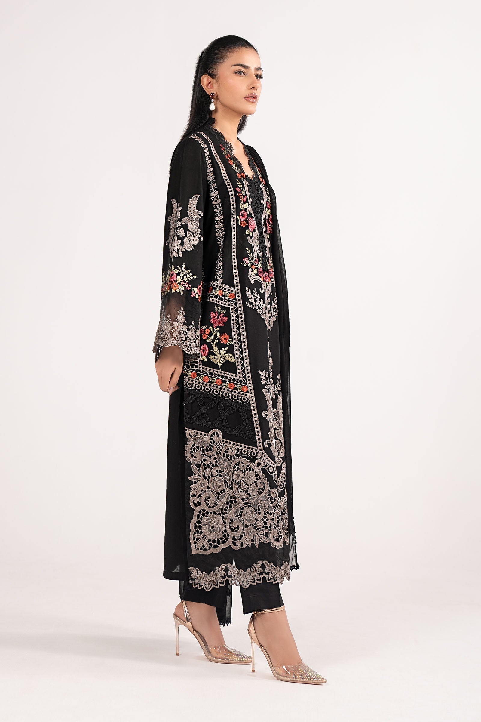 Maria B | Eid Collection Pret | DW-EF26-91 - Dress - available at Maria Faisal in UK and USA.