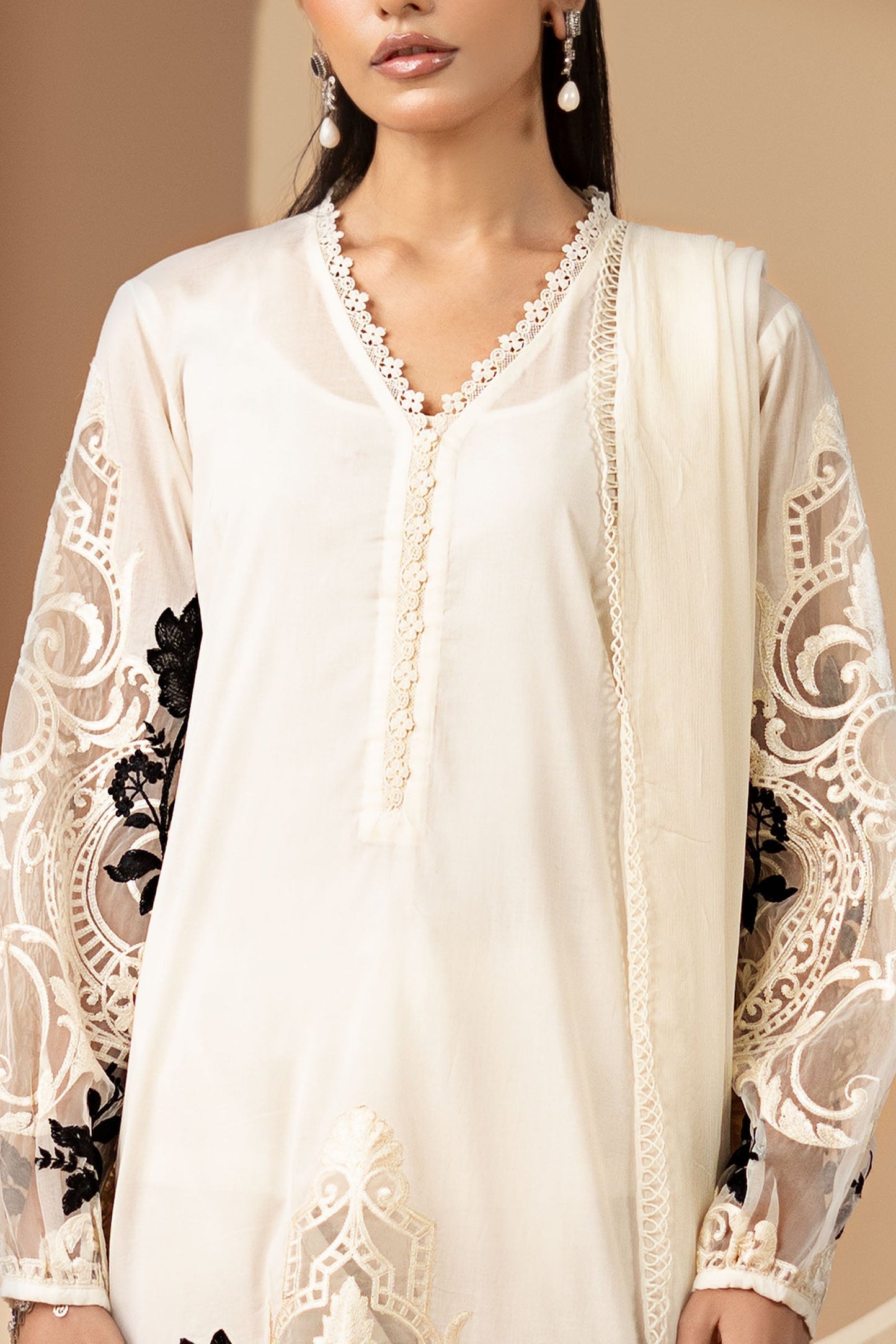 Maria B | Eid Collection Pret | DW-EF22-33R1 - Dress - available at Maria Faisal in UK and USA.