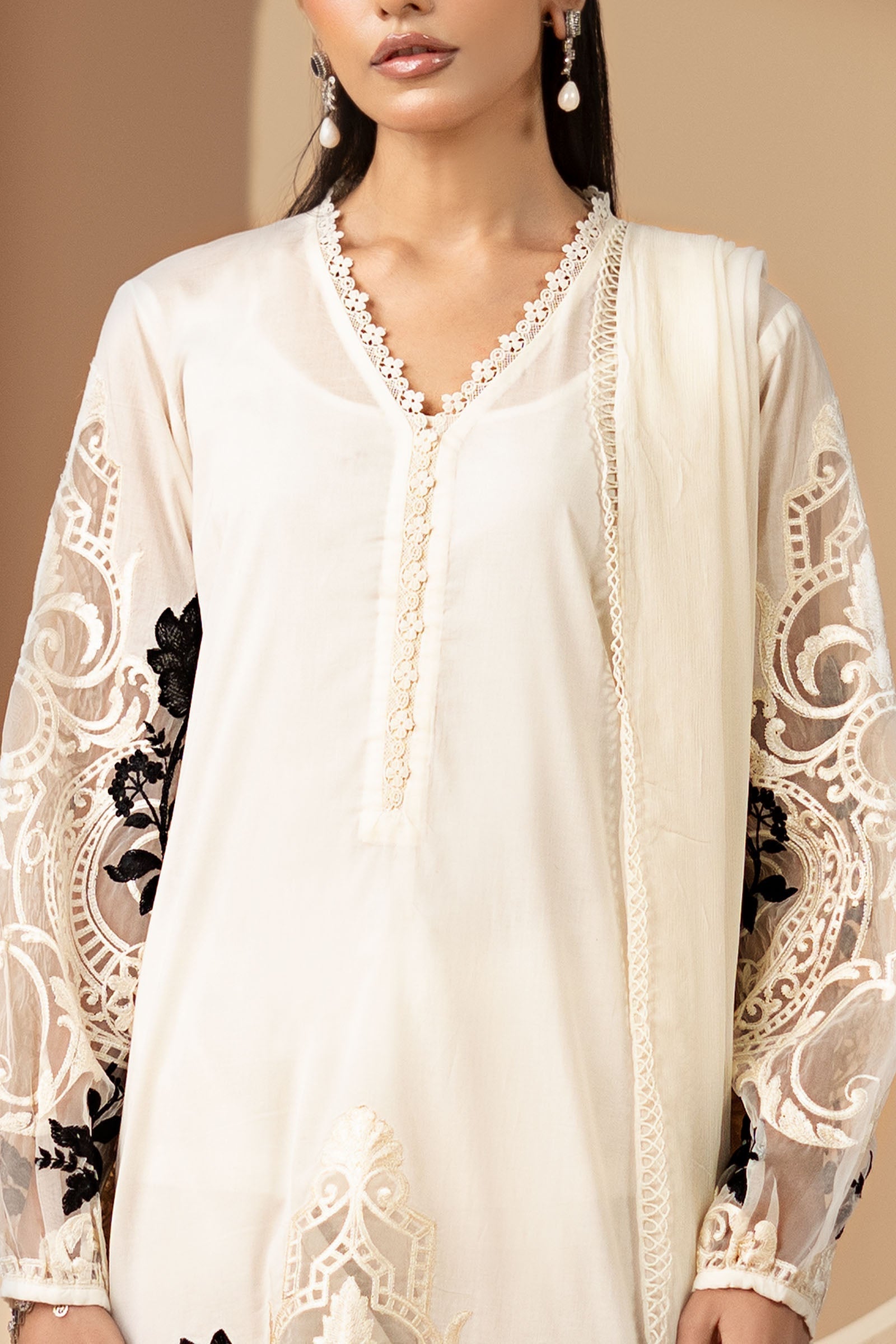 Maria B | Eid Collection Pret | DW-EF22-33R1 - Dress - available at Maria Faisal in UK and USA.