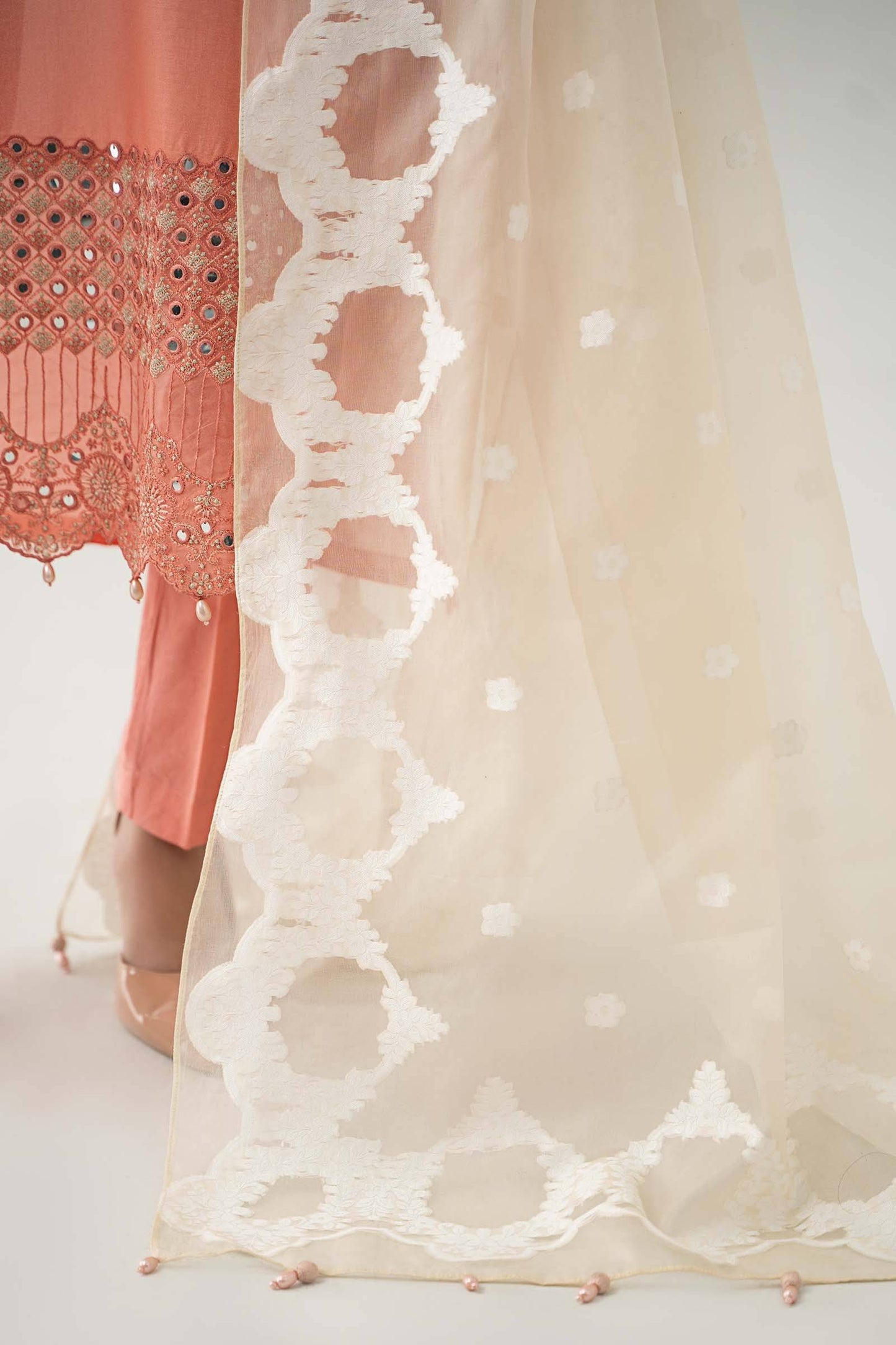 Maria B | Luxury Pret 25 | DW-EF23-41 by Maria Faisal - Registered Vendor of : Maria B - type : Ladies Clothes - 100% original wedding dresses