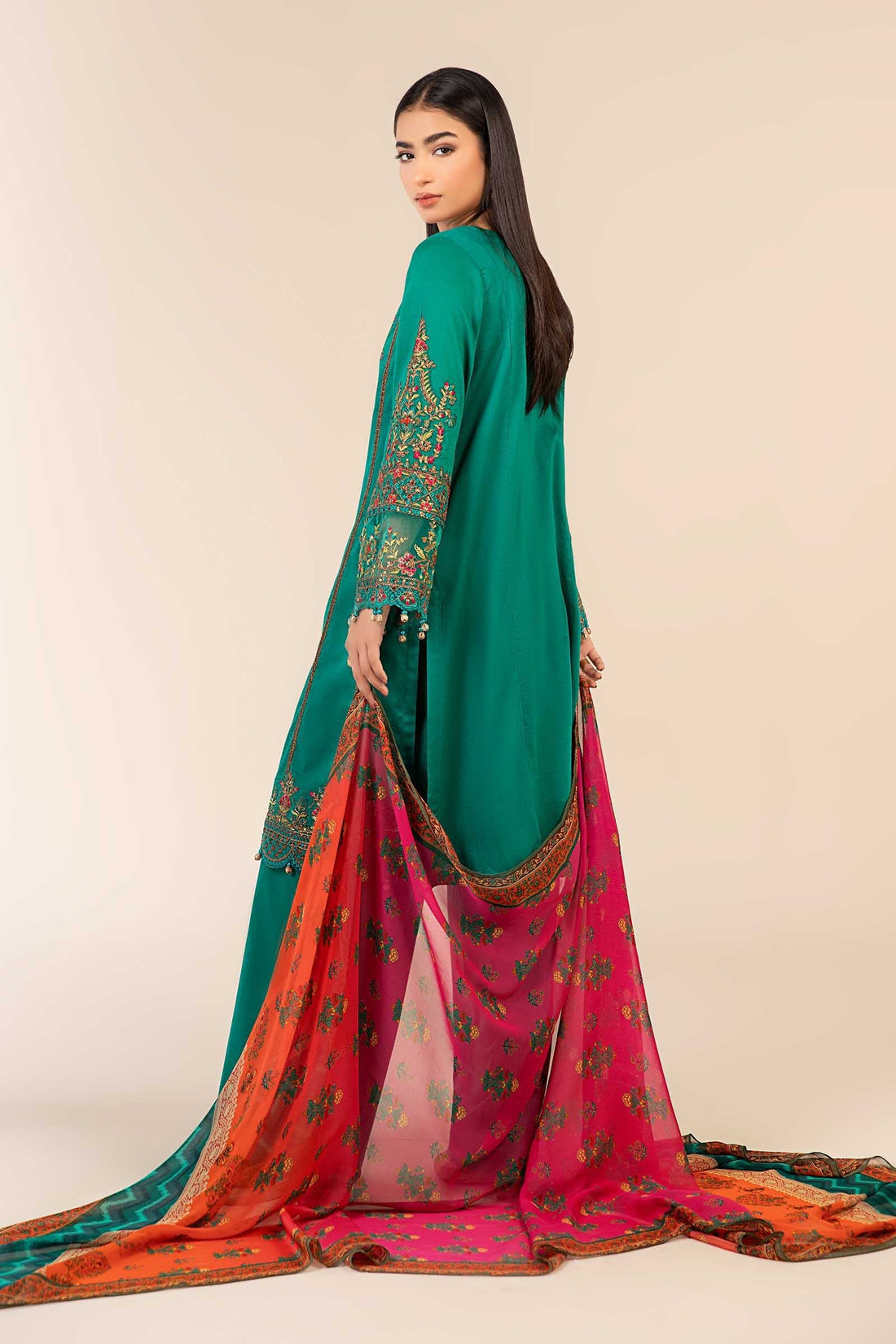 Maria B | Luxury Pret 25 | DW-EF25-06 by Maria Faisal - Registered Vendor of : Maria B - type : Ladies Clothes - 100% original wedding dresses