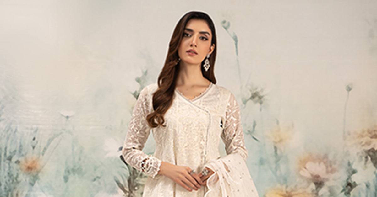 Maira B | Ready to Wear | DW-EF25-101 by Maria Faisal - Registered Vendor of : Maria B - type : Wedding Dress - 100% original wedding dresses