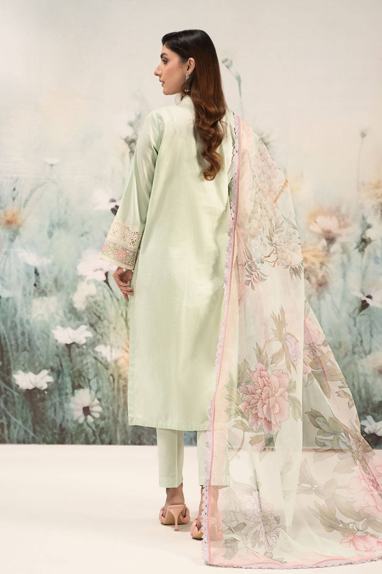 Maira B | Ready to Wear | DW-EF25-151 Ferozi by Maria Faisal - Registered Vendor of : Maria B - type : Wedding Dress - 100% original wedding dresses