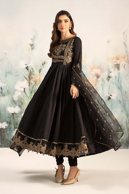 Maira B | Ready to Wear | DW-EF25-43 Black by Maria Faisal - Registered Vendor of : Maria B - type : Wedding Dress - 100% original wedding dresses