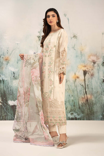 Maira B | Ready to Wear | DW-EF25-47 Off White by Maria Faisal - Registered Vendor of : Maria B - type : Wedding Dress - 100% original wedding dresses