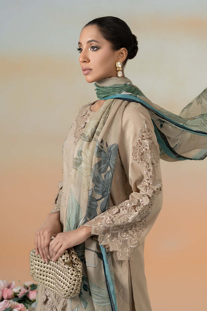 Maira B | Ready to Wear | DW-EF25-53 Coffee by Maria Faisal - Registered Vendor of : Maria B - type : Wedding Dress - 100% original wedding dresses