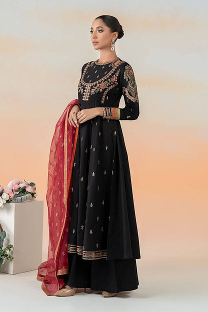 Maria B | Formal Wears | DW-EF25-60 Black by Maria Faisal - Registered Vendor of : Maria B - type : Ladies Clothes - 100% original wedding dresses