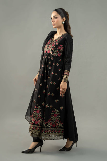 Maira B | Ready to Wear | DW-EF25-76 Black by Maria Faisal - Registered Vendor of : Maria B - type : Wedding Dress - 100% original wedding dresses