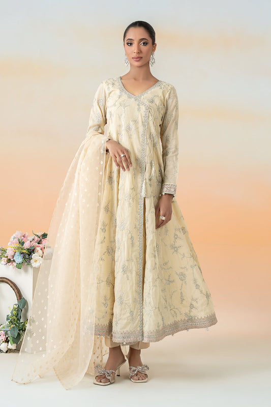 Maira B | Ready to Wear | DW-EF25-78 Coffee by Maria Faisal - Registered Vendor of : Maria B - type : Wedding Dress - 100% original wedding dresses