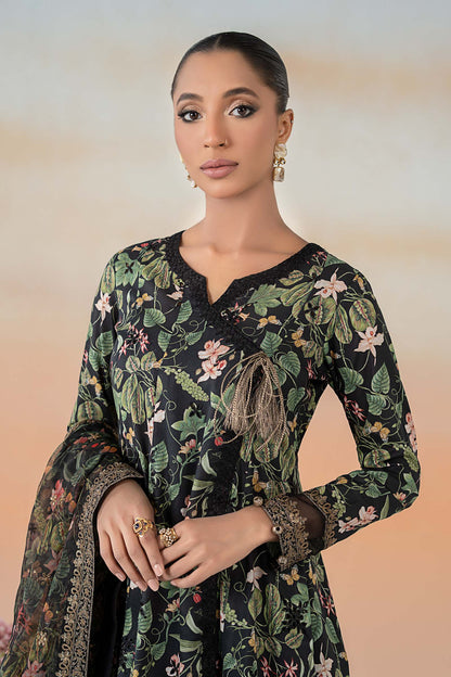 Maira B | Ready to Wear | DW-EF25-90 Black by Maria Faisal - Registered Vendor of : Maria B - type : Wedding Dress - 100% original wedding dresses