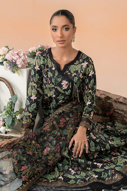 Maira B | Ready to Wear | DW-EF25-90 Black by Maria Faisal - Registered Vendor of : Maria B - type : Wedding Dress - 100% original wedding dresses