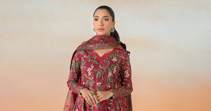 Maira B | Ready to Wear | DW-EF25-90 Pink by Maria Faisal - Registered Vendor of : Maria B - type : Wedding Dress - 100% original wedding dresses