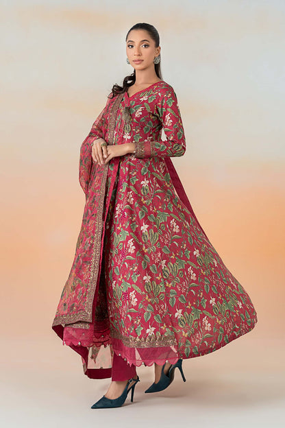 Maira B | Ready to Wear | DW-EF25-90 Pink by Maria Faisal - Registered Vendor of : Maria B - type : Wedding Dress - 100% original wedding dresses