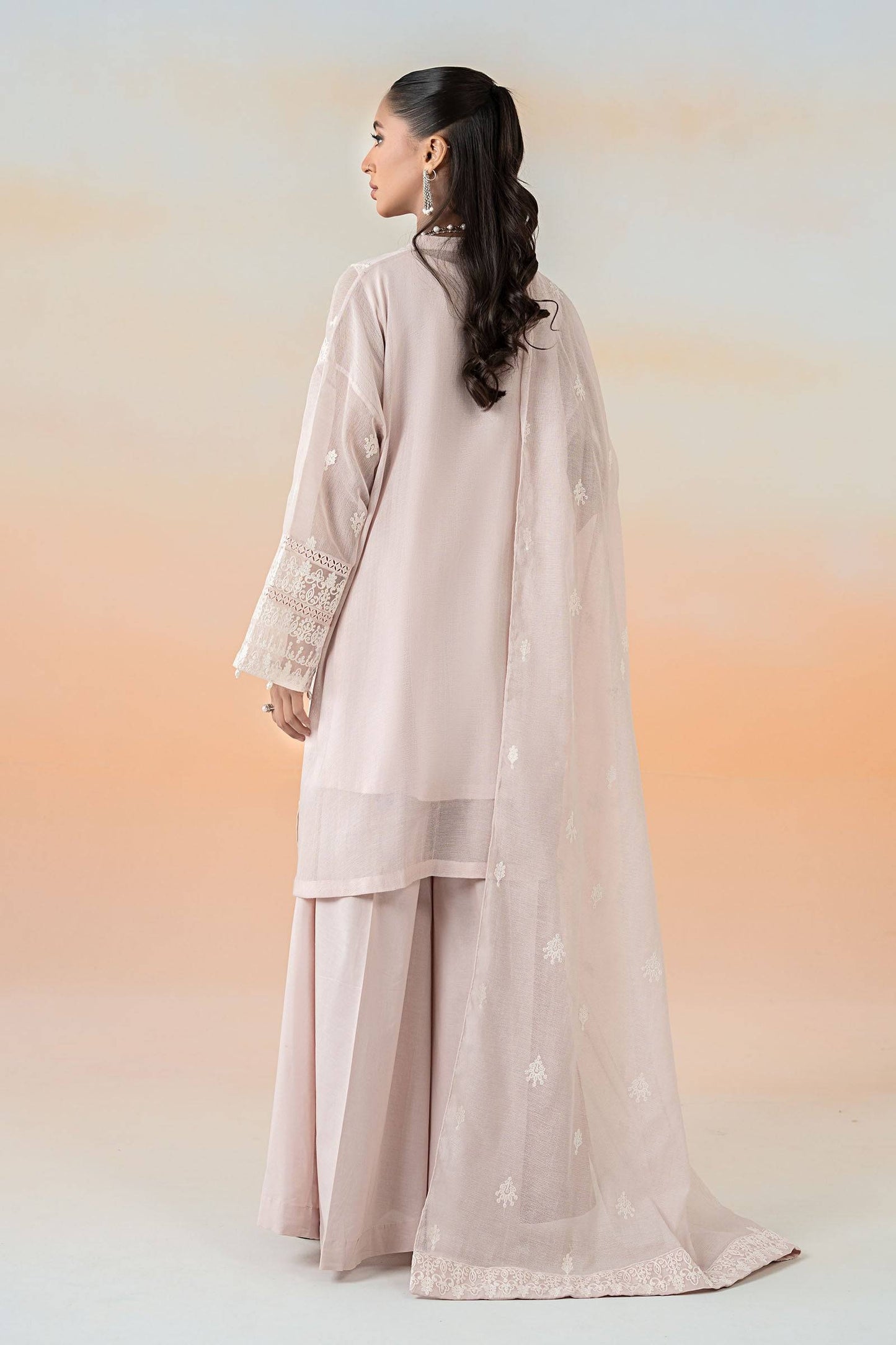 Maira B | Ready to Wear | DW-EF25-92 Pink by Maria Faisal - Registered Vendor of : Maria B - type : Wedding Dress - 100% original wedding dresses